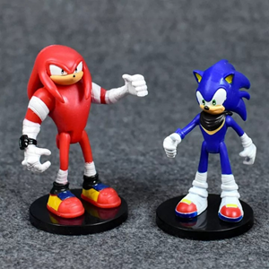 ست شش تایی اکشن فیگور سونیک Action Figure Sonic_اسباب بازی